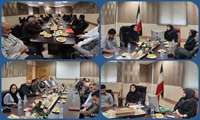 آئین  معارفه  و هم اندیشی  دکتر آمنه  نعمت الهی سرپرست مدیریت نظارت بر مواد غذایی ،آشامیدنی ،آرایشی و بهداشتی  