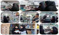 بازدید مشترک نوروزی مهندس گرمسیریان مدیر تجهیزات پزشکی و دکتر هاشمی سرپرست مدیریت دارو و مواد تحت کنترل از داروخانه ها