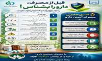 قبل از مصرف، دارو را بشناس!